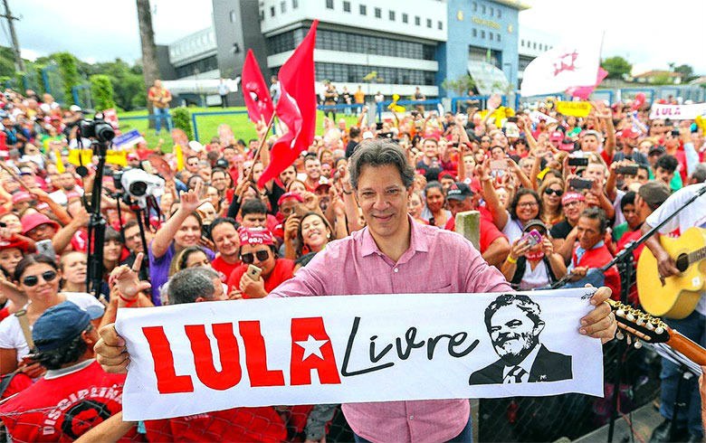 Apoiado por Lula, Haddad dispara em pesquisa - Blog da Cidadania