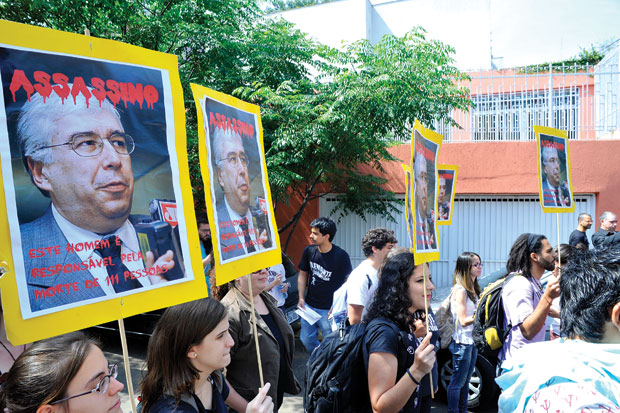 Rede Dois de Outubro contra impunidade no massacre do Carandiru (Foto:Mauricio Morais)