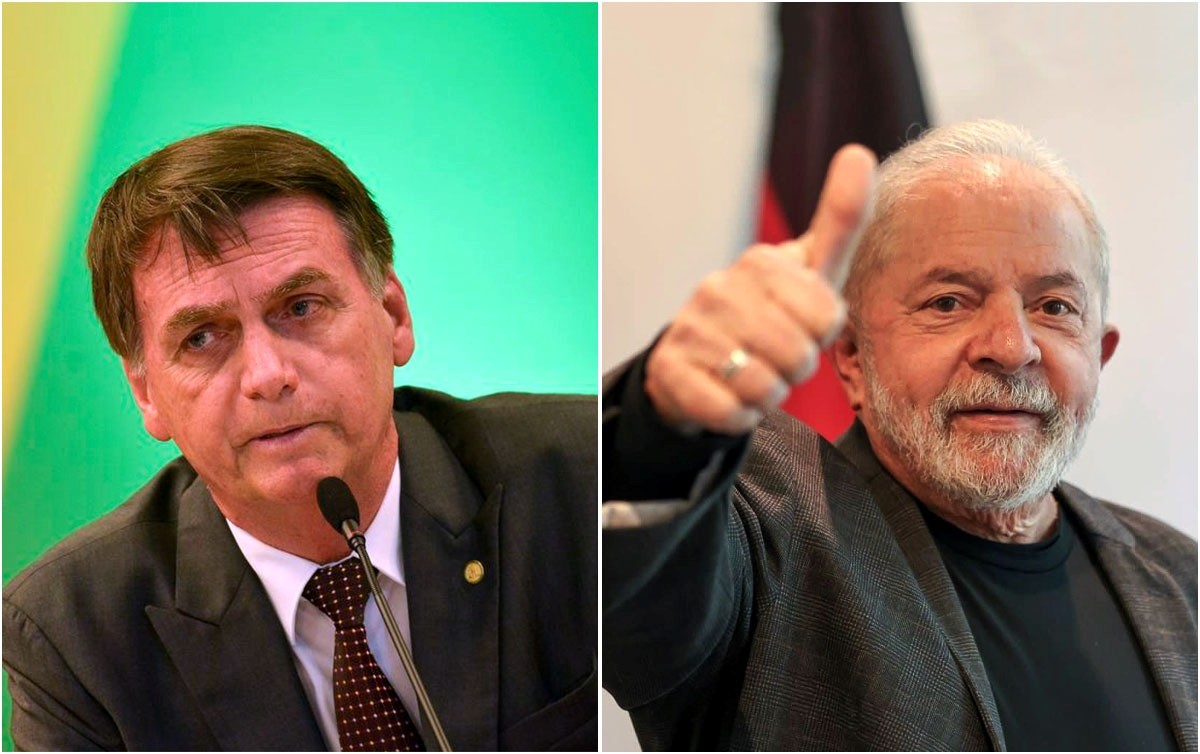 Pesquisa Ipespe mostra empate técnico entre Lula e Bolsonaro nas